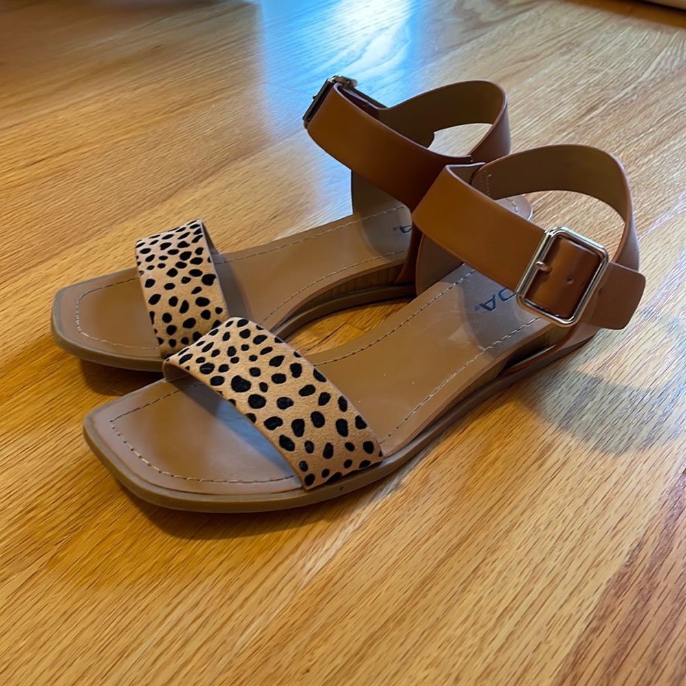 Animal Print Cheetah Sandals